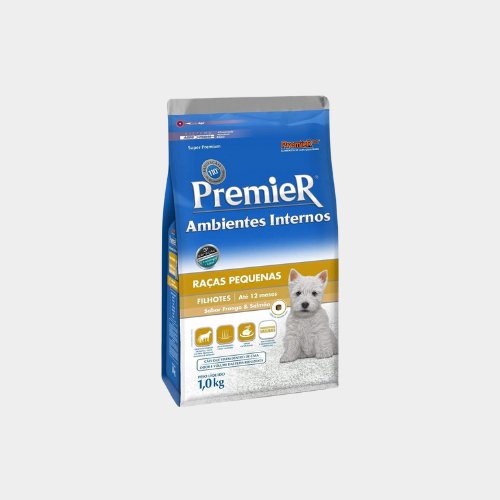 Premier ambientes internos pequeno porte filhotes 2,5 kg