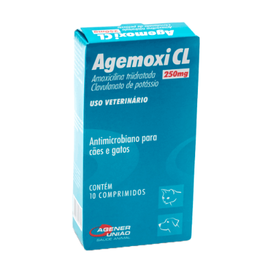 Agemoxi CL 250 mg - 10 comprimidos