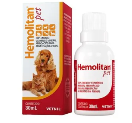 Hemolitan Pet - Frasco 30 mL